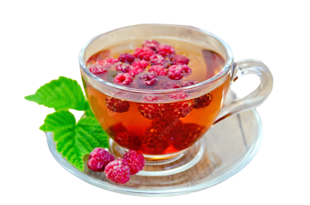 pngtree-a-cup-of-raspberry-tea-adorned-with-a-leaf-and-presented-png-image_14950869